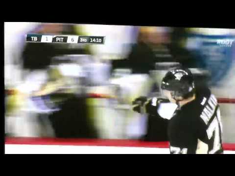 Evgeni Malkin unreal goal vs Tampa Bay 2/25/12