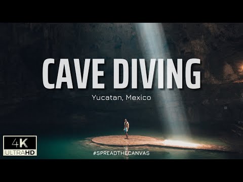 Cave Diving - Yucatan, Mexico 4K