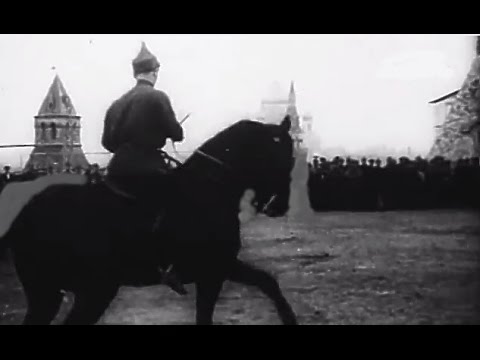 "Марш Будёного. Мы красная кавалерия, и про нас..." - кинохроника времён Гражданской войны
