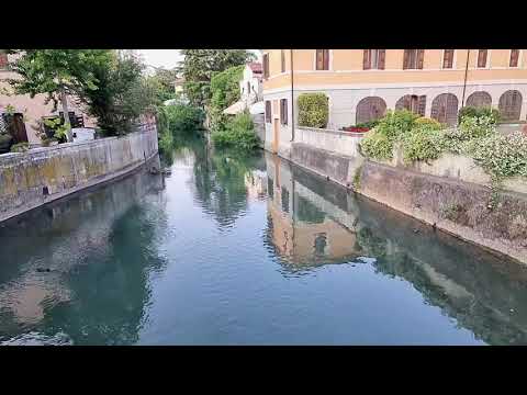 Portogruaro, Veneto, Italy 🇮🇹 | Bridge, Cathedral and Mills of St. Andrew
