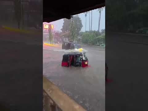 Fuertes inundaciones afectaron a Mazatenango y Suchitepéquez, Guatemala