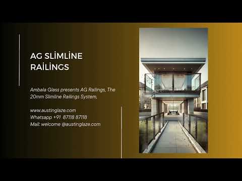 Ambala Glass Slimline Glass railings – Systems From World