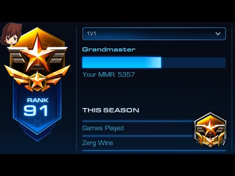 Top 100 EU Grandmaster Zerg - Road to Rank 1