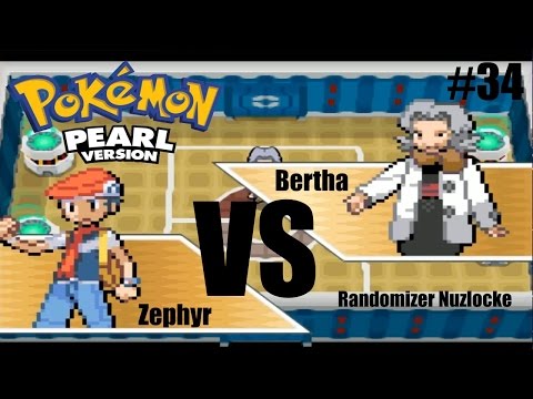 Pokémon Pearl Randomizer Nuzlocke LP | Ep 34 | VS 2nd Elite 4 Member Bertha!