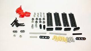 preview picture of video 'How to Build a Lego Tracked ATV (My Own Creation)'
