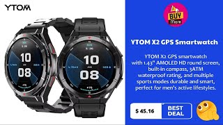 YTOM X2 GPS Smartwatch