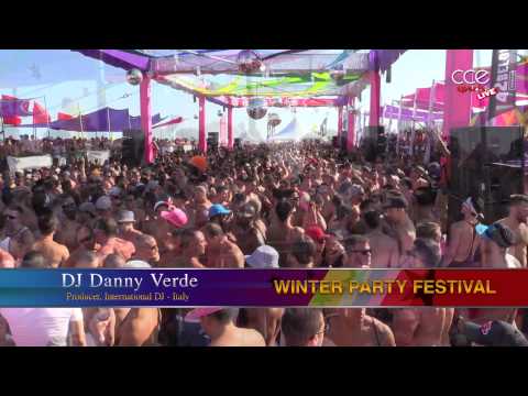 DJ Danny Verde at Winter Party Beach Party Festival 2014 - live web streaming - LGBT pride