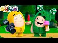 Oddbods | Zee's Food Quest In The Park | Funny Cartoon