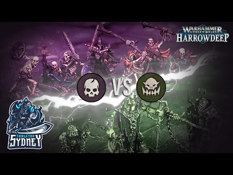 Harrowdeep - Sepulchral Guard vs  Da Kunnin' Krew - Tabletop Sydney - Warhammer Underworlds