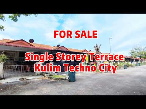 Single Storey House For Sale @ Kulim Techno City aka Kulim Hi-Tech