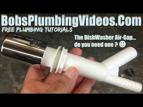 image-What does a dishwasher air gap do?