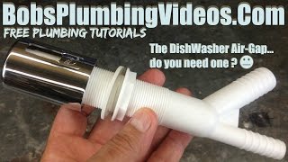 Dishwasher Air Gap-Do You Need One
