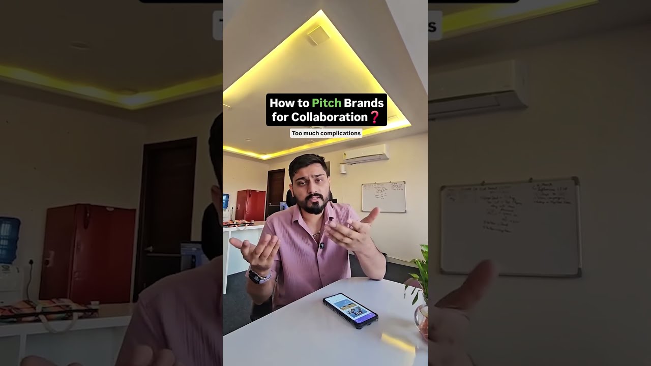 How To Pitch Brands For Collaboration | Important Tip For Influencers Part - 7 | Influish #shorts