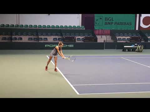 Match sur le Central - ITF Luxembourg