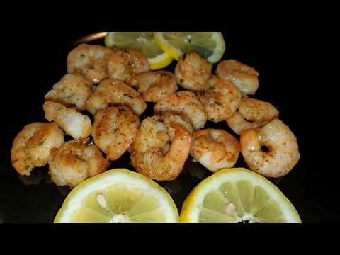 Lemon garlic  butter shrimp recipe / Karkaleca deti