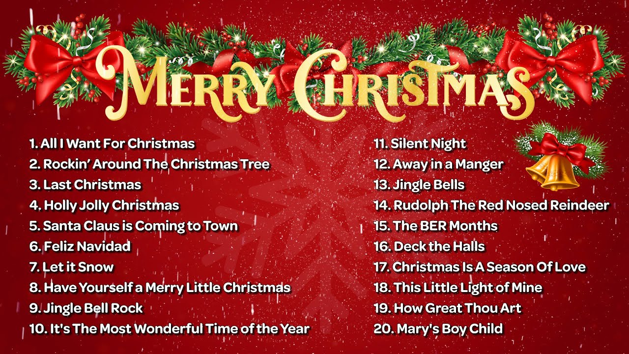 Top 50 Christmas Songs of All Time 🎄 Best Christmas Music Playlist
