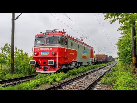 by mr. agent FBI: Tren de marfa CFR Marfa cu ED073 prin Probota - 20.05.2020