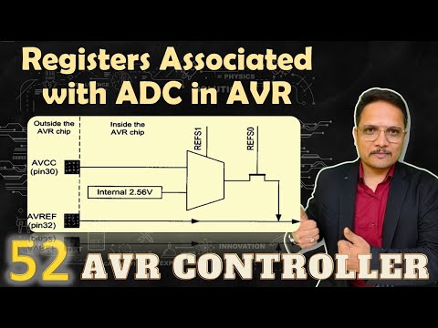 Registers Associated with ADC in AVR Microcontroller ADC ADCofAVR ATmega32