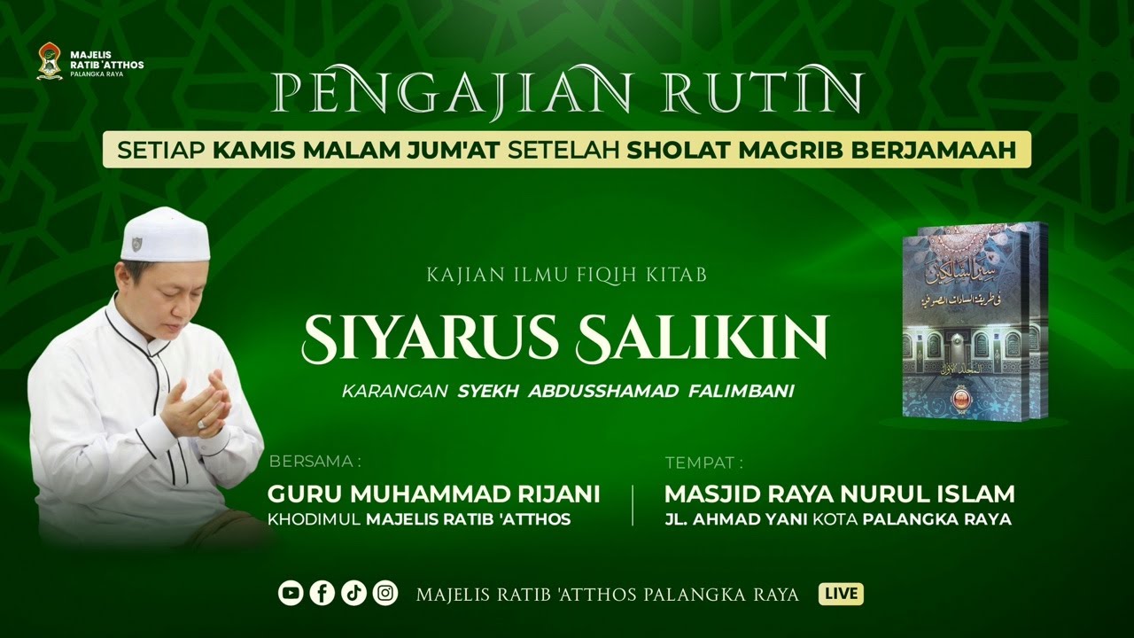 [LIVE] KAJIAN KITAB RISALAH NURUL MUBIN | GURU MUHAMMAD RIJANI