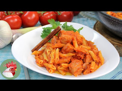 Ζαμπονάκι με κοφτό μακαρονάκι