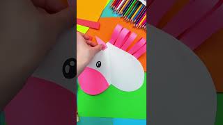 Fold, Cut, and Create! 🎭🦄 A Fun Unicorn Paper Craft!