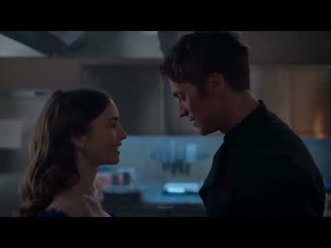 Emily in Paris Season 2 Kiss Scene. Emily and Gabriel