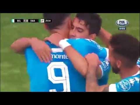 Gol de Belgrano de Córdoba 1 - 0 San Martín de San Juan - Epifanio García - Fecha 2 Superliga