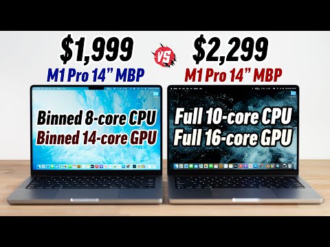 Base vs Full 14" M1 Pro MacBook Pro - Worth $300 MORE? 🤔