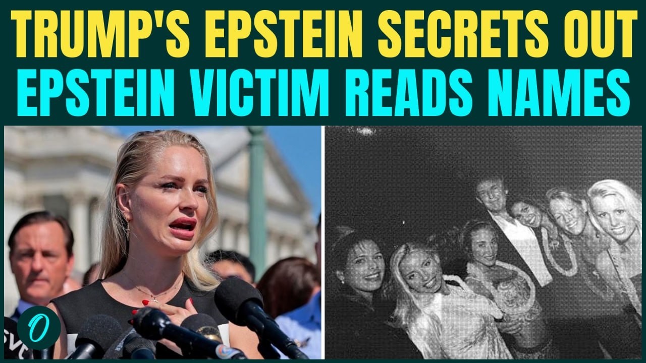 ‘Epstein R*P*D Her In Front of Trump?’: Epstein's Victim Shocks FBI As She Reads Names of Assaulters