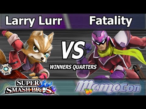 MSF|Larry Lurr (Fox) vs. YP|Fatality (C. Falcon) - Wii U Winners Quarters - Momocon 2017