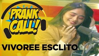 PRANK CALL: Vivoree Esclito, umamin na ng feelings tungkol kay Hashtag CK?!