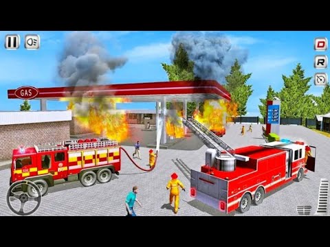 Real Fire Truck Driving Simulator 2020 - Best Android Gameplay