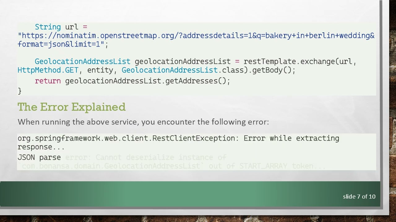Solving the START_ARRAY Token Issue with Spring RestTemplate
