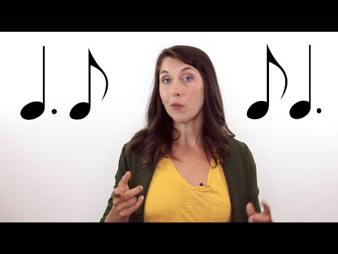 How To Count Dotted Quarter and Eighth Note Rhythms