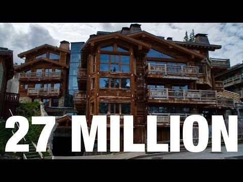 THE TRAGIC STORY OF CHALET APOPKA, THE LARGEST CHALET IN THE ALPS - COURCHEVEL VLOG S3E28