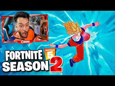 MI PRIMERA PARTIDA en la NUEVA TEMPORADA 2 CAPÍTULO 5 de Fortnite - TheGrefg