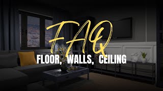 19 most popular tricks for Planner 5D: floor, walls, ceiling, sizing, 