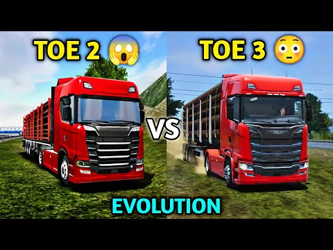 🚚Best Comparison Between Truckers Of Europe 2 with Truckers Of Europe 3 By Wanda 🏕 | Truck Gameplay