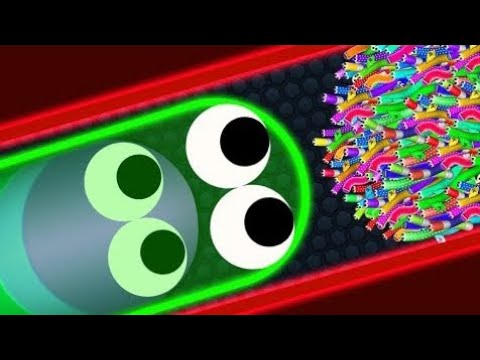 Slither.io 1 Hacker Tiny Snake Trolls Giant Snakes Epic Slitherio Gameplay