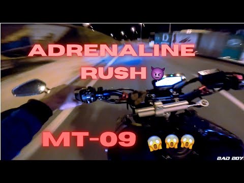 MT-09 PURE ADRENALINE RUSH!! STREET RACING (ZX10R,CBR1000RR)🏁💯