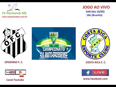 GOLS DO JOGO OPERÁRIO F. C.  2 x 1 COSTA RICA