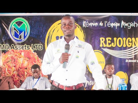 SPEECH BY MR MUGISHA, JUNIOR SUPERIOR SECRETARY OF JMO DURING A MEETING IN KILIBA/DRC