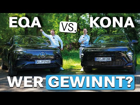 Mercedes EQA 300 vs. Hyundai KONA Elektro: Der ultimative Vergleich!😍🔥