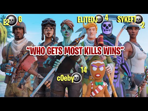 “Most Kills Wins” $1,000 !! TeamA v TeamB ( EliteDj , SykeFT , E2 , & c0eby )