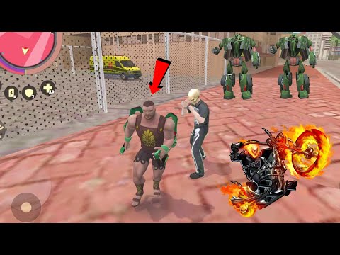 Rope Hero: Vice Town (Gladiator Fight Skeleton Man) Gladiators with Fist Power - Android Gameplay HD