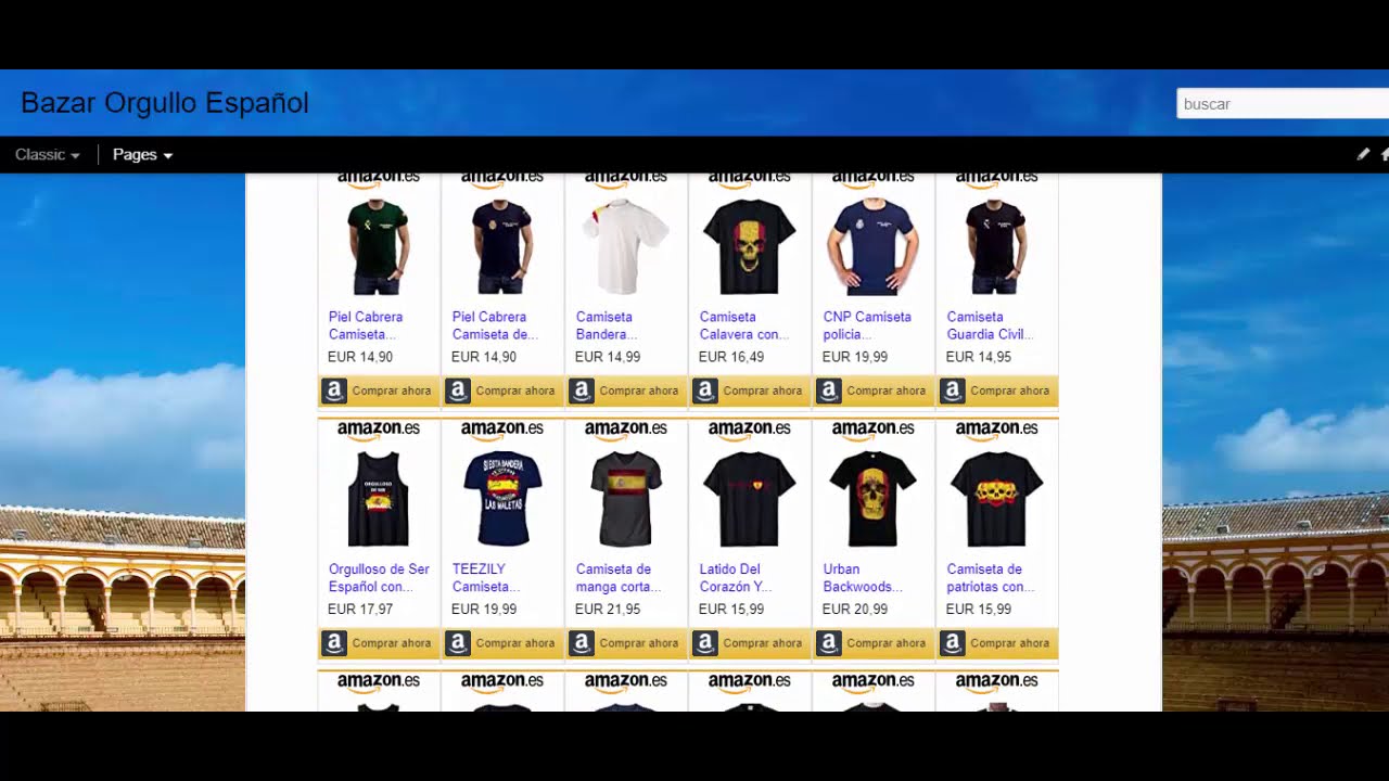 Camisetas con la😍 BANDERA de ESPAÑA 🟥🟨🟥[Bazar Orgullo Español]