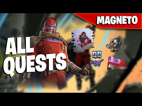 How To Get Magneto in Fortnite! (NEW) Magneto Quests FULL GUIDE!