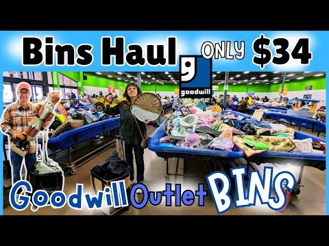 GOODWILL OUTLET BINS: First 2026 Bins Video. Thrifting in 2025 is over - Resellers - Thrift with Me
