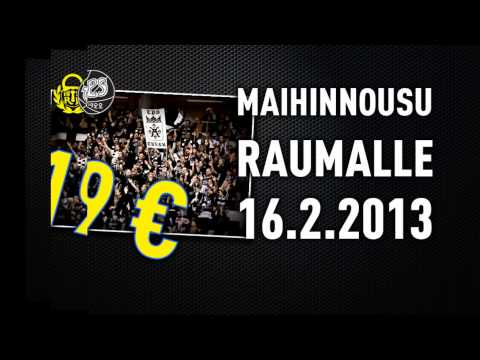 Kannattajamatka Raumalle la 16.2.2013