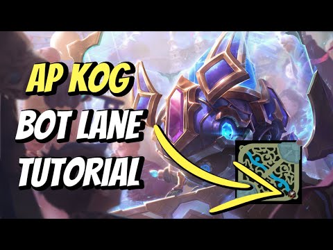 IN-DEPTH AP Kog'Maw Bot Challenger Tutorial + Gameplay (80% WINRATE!!!!!)